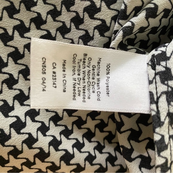 Talbots houndstooth blouse size 1X - Picture 4 of 4